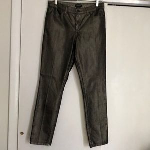 Cache Metallic Bronze Jeans
